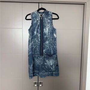 G star Raw Blake Zip Dress Avant Garde Denim